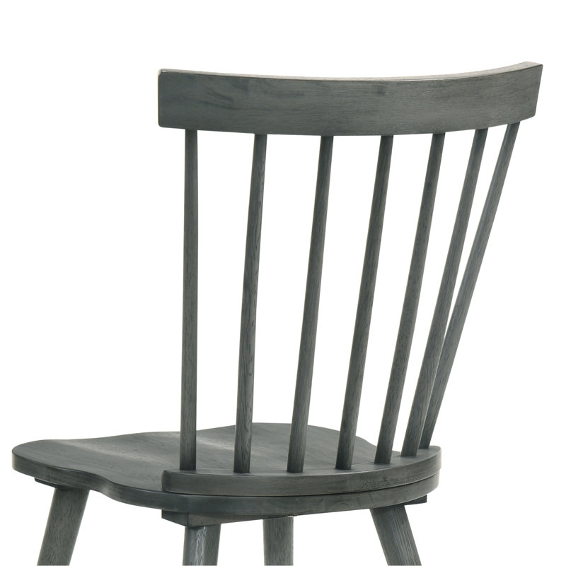 [Ensemble de 2] Chaises de ferme rustiques, chaises d'appoint en bois massif pour la cuisine et la salle à manger, assemblage facile