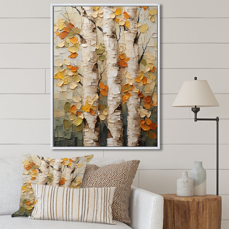 Arbre de minimalisme américain Basswood I - arbre, art mural, Cadre photo noir, H 20 po x l 12 po