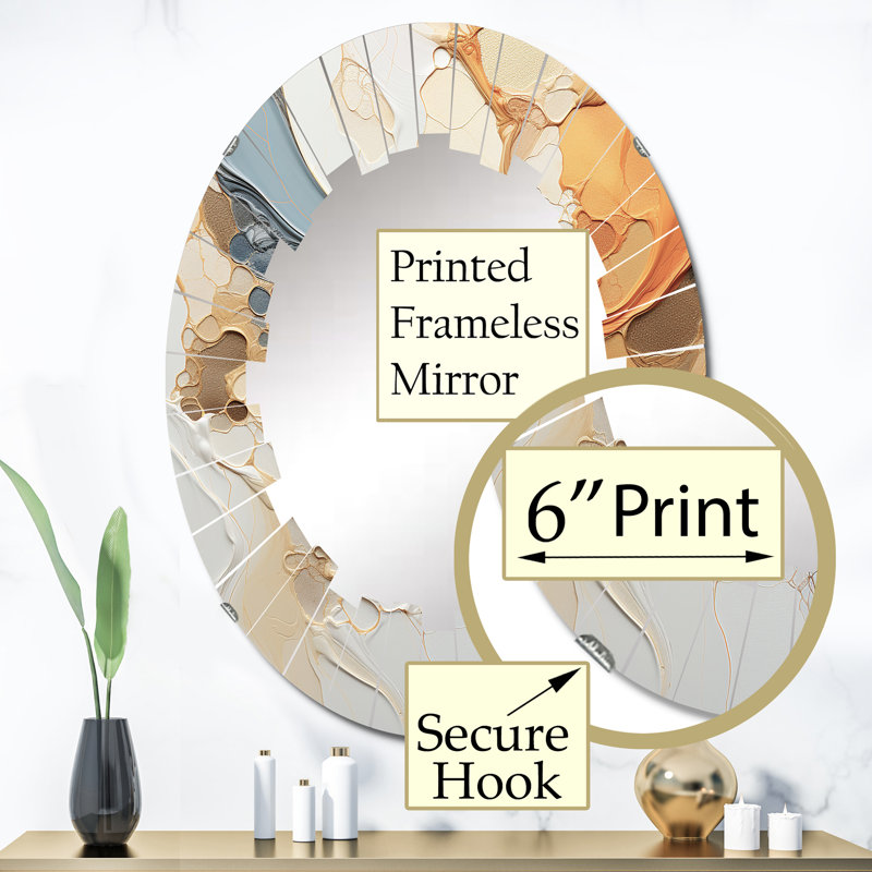 Miroir mural Easington, 36 po x 24 po