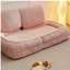 Lit pour chien humain, canapé paresseux, 5 positions réglables, s'asseoir, dormir, se plier, costume à mettre dans la chambre à coucher, salon, conception peu encombrante, rose-650687505
