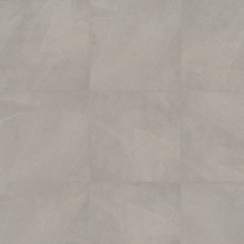 San Gabriel 17.6875 in. x 17.6875 in. Glossy Ceramic Tile, Gray