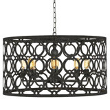 Ringlet 8 - Light Single Drum Chandelier