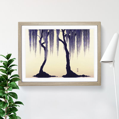Elegant Weeping Willow Trees 1 Piece Single Picture Frame Painting