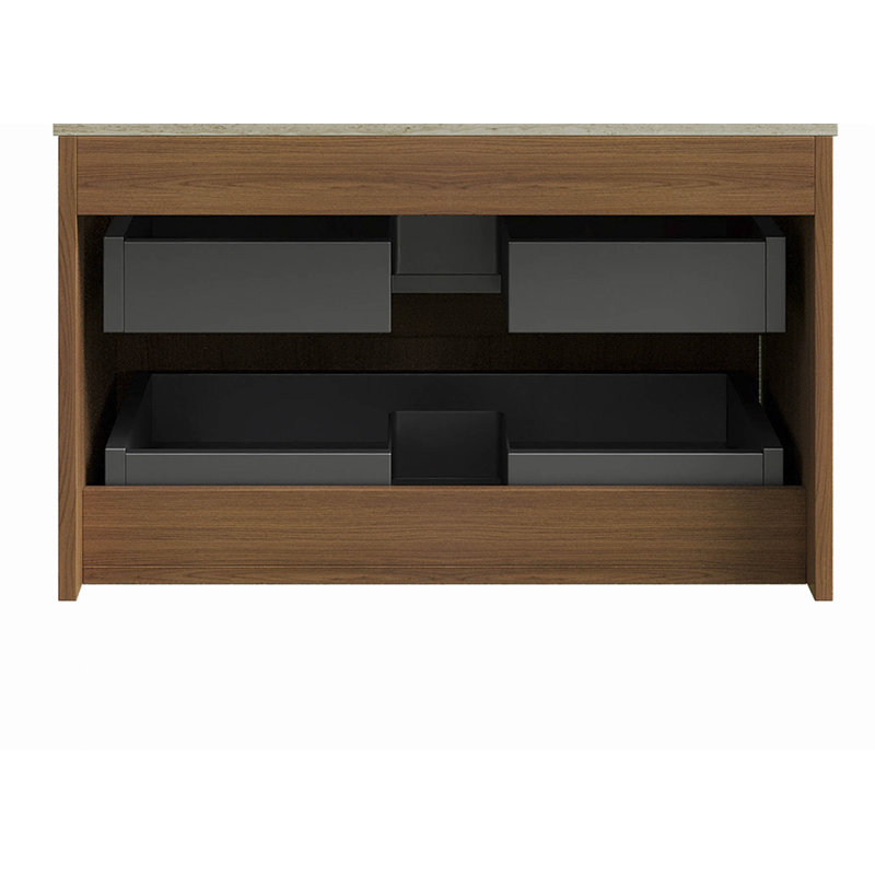29.53'' Wall Mounted Bathroom Vanity Base Only