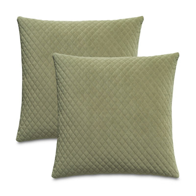 Gemma Velvet Square Pillow Cover & Insert