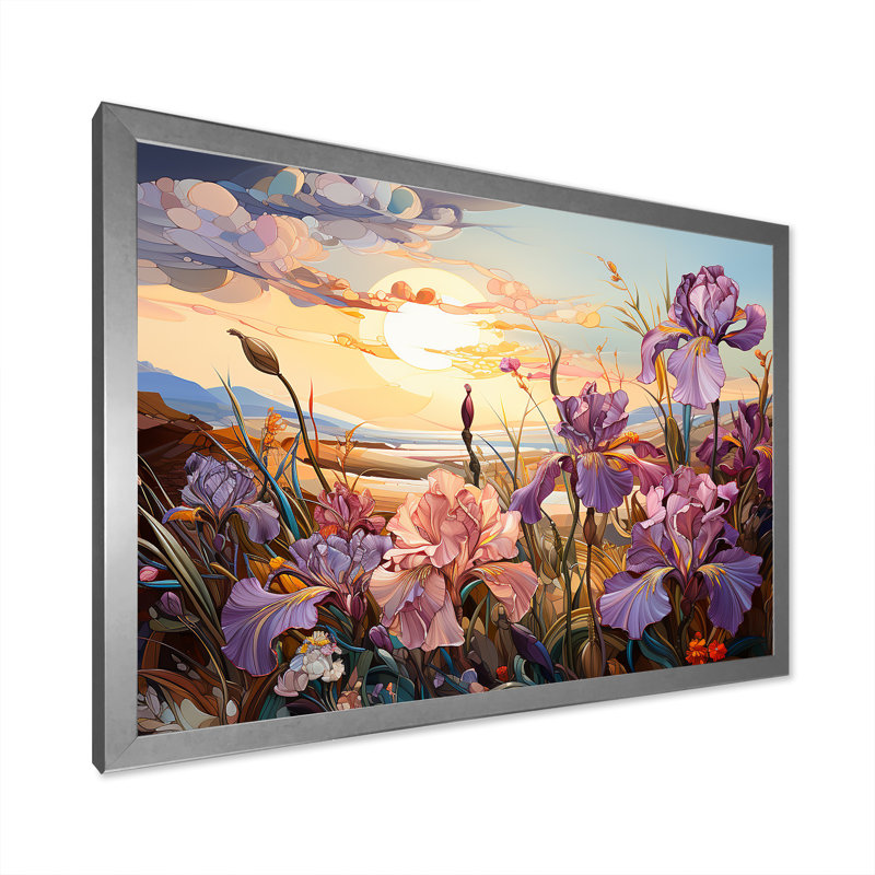 «Tuscany Italy Country Charm II», reproduction sur toile, Cadre simple argenté, H 24 po x l 32 po x P 1 po