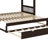Twin Over Twin Pull-Out Bunk Bed With Trundle-904956860