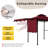 11Ft. W x 5 Ft. D Soft Top Grill Gazebo with a Side Collapsible Awning-96225500