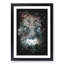 Colourful Bull Cow - Framed Print-56742477-56742482