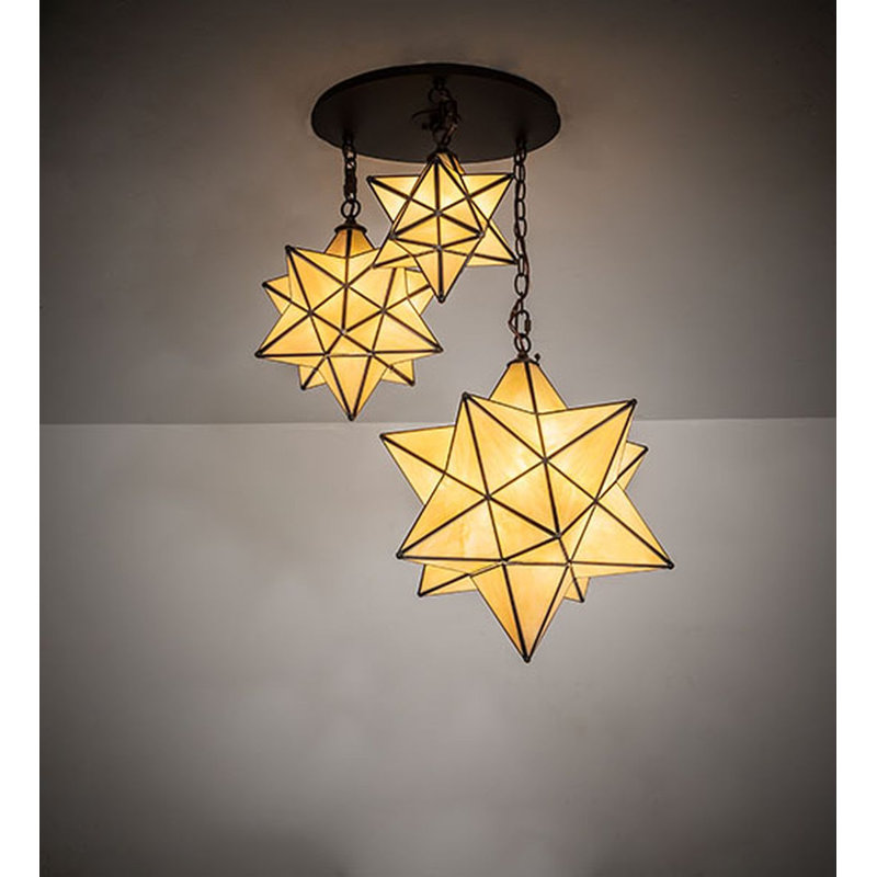 Moravian Star 3 - Light Pendant