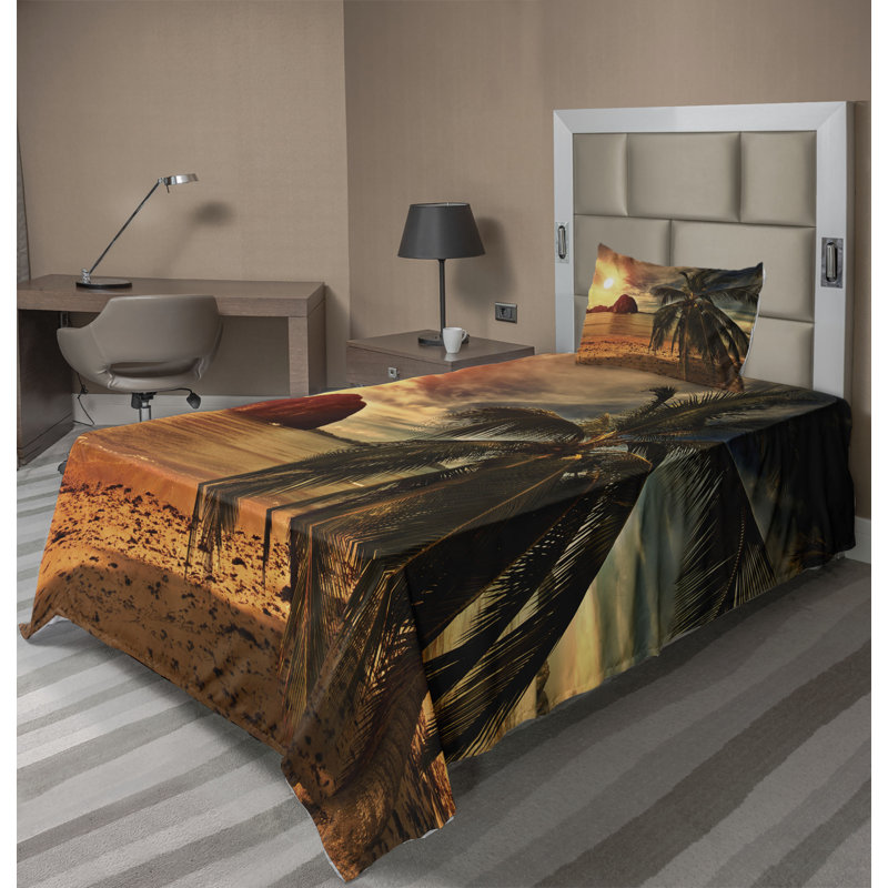 Microfiber Sheet Set, Twin Sheet Set with Fitted Sheet and 1 Pillowcase