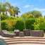 Housse pour causeuse de terrasse Hillside-1691918656