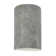 Nasaiah Ceramic Flush Mounted Sconce