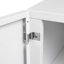  Support pour imprimante Graylen avec rangement, armoire de rangement, classeur, armoire de bureau, avec 4 roulettes-1014110377