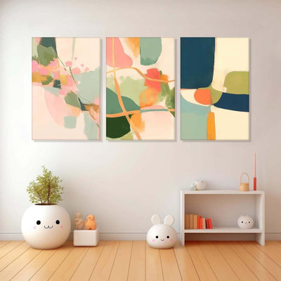 3 Piece Wrapped Canvas Print