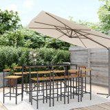 Darrica Bar Set with Stools