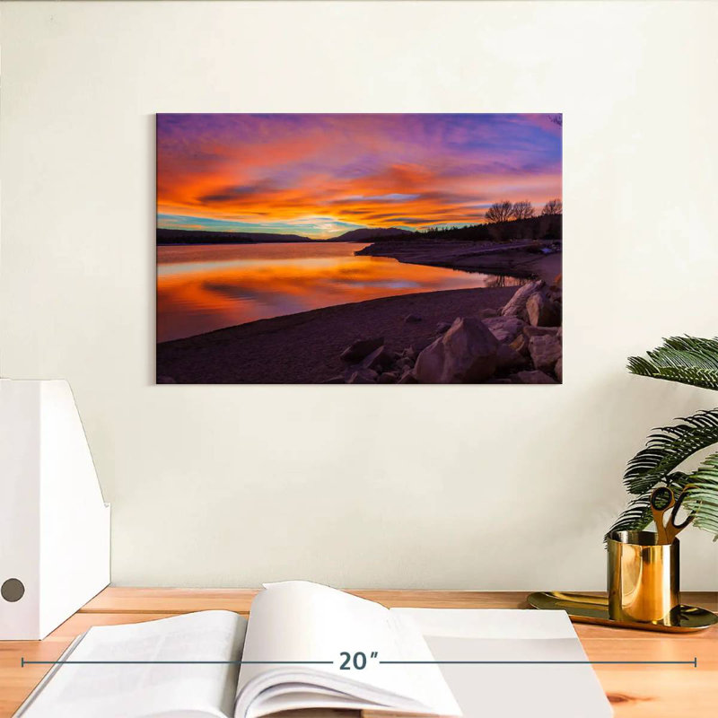 Alvord Big Bear Lake, 8" H x 12" W