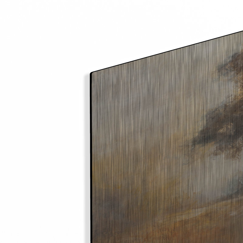 Art mural en métal Winston Porter «First Light 1» par Julia Purinton, H 12 po x l 16 po