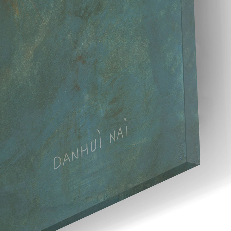 «Fluidité Duet 2» par Danhui Nai, art mural en verre acrylique, H 16 po x l 12 po x P 0,13 po