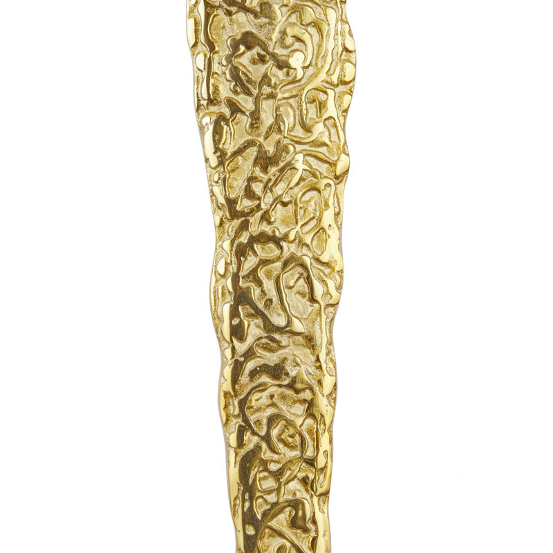 Glam Food & Beverage Wall Decor on Metal, Gold
