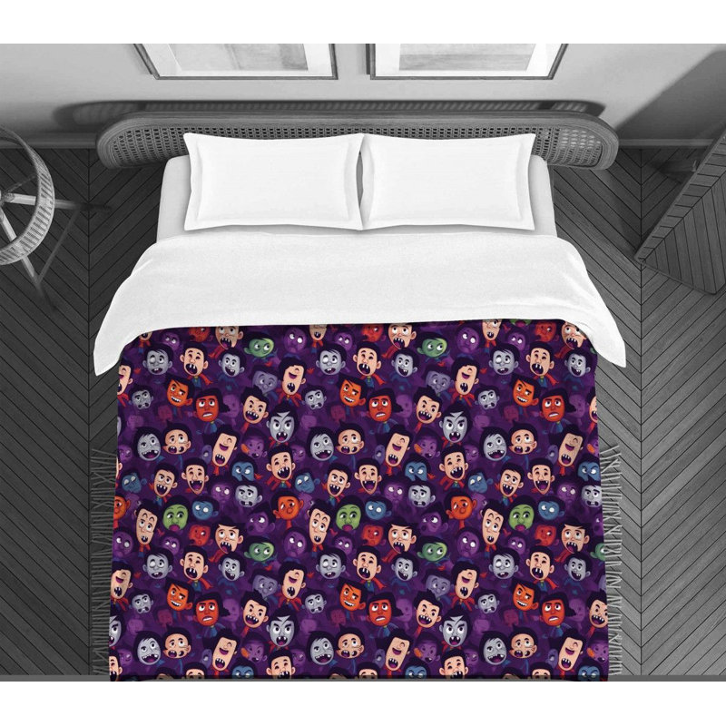 Édredon Vampire Bedding - mauve / beige, Édredon très grand