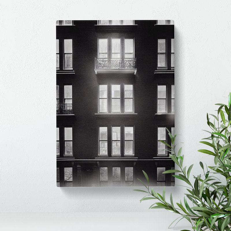 Classic Architecture - Wall Art, Wrapped Canvas, 50cm H x 35cm W x 3cm D, No Matte
