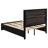 SantaAna 51-inch Wood Full Storage Panel Bed Black-1960154817-1960154820