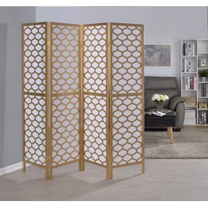 Maryanne 70.5" H Folding Solid Wood Room Divider