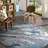 Willington Abstract Gray/Blue Rug-1526480343