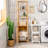 Bookham Bamboo Freestanding Linen Cabinet