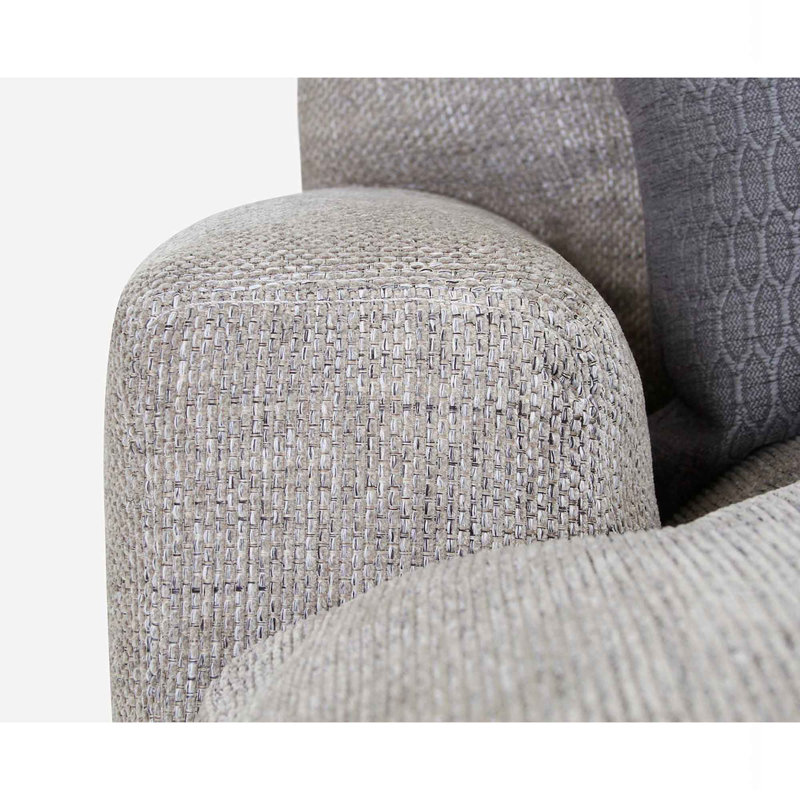 Tyandra Upholstered L-Shaped Sectional Symmetrical