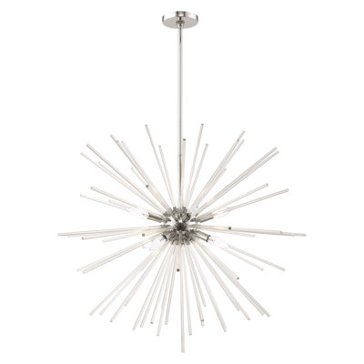 Ryzen 6 - Light Metal Dimmable Sphere Chandelier