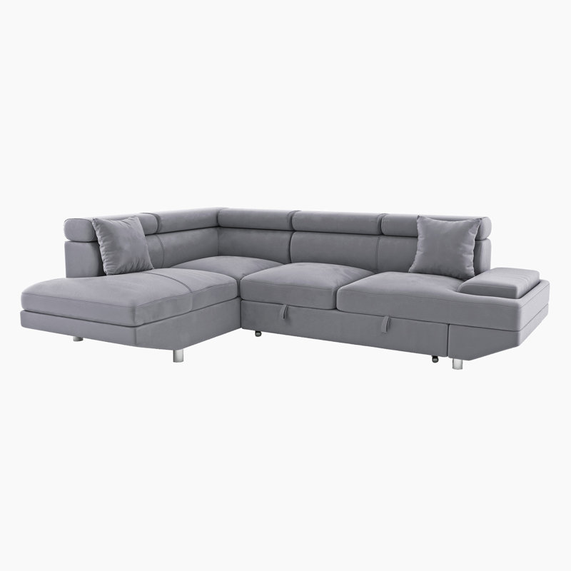 Addylan 107" 2- Piece Modern Upholstered Sectional