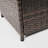 Hasudin Square Rattan Smokeless Fire Pit Table