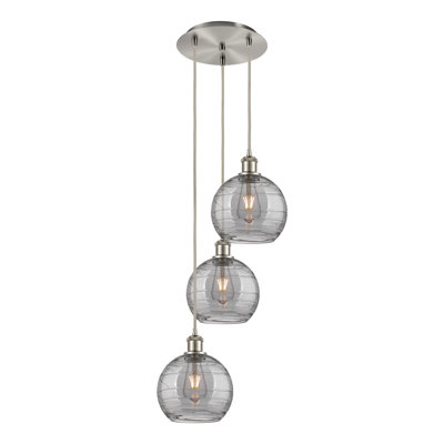 Luminaire suspendu 3 lumières Ellington