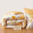 Autumn Yellow Floral 100% Cotton Reversible Comforter Set-1664749326