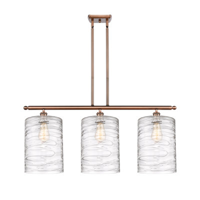 Luminaire suspendu tambour 3 lumières Dublin