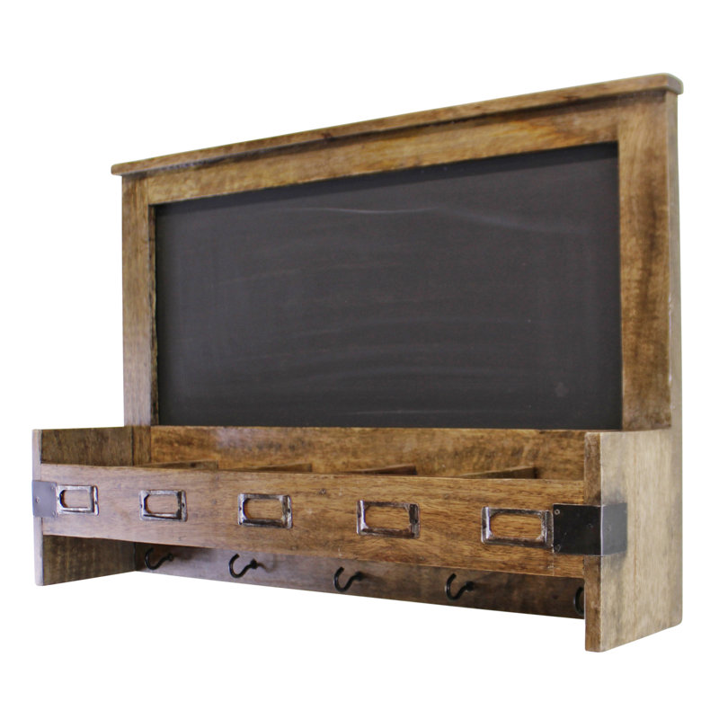 Wall Organizer with Key Hooks