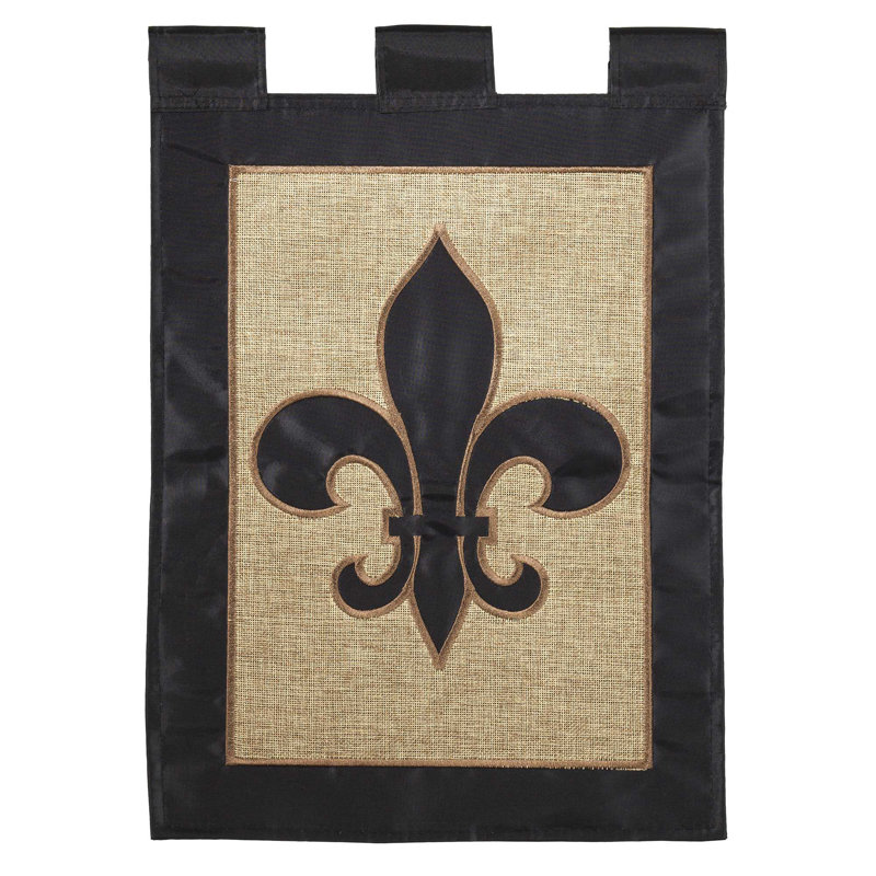 Drapeau d’extérieur pour jardin en nylon 2 côtés, H 18 po x l 13 po
