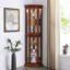 Armoire lumineuse gracieuse en verre trempé, tablettes réglables, décorations de présentation-789725901
