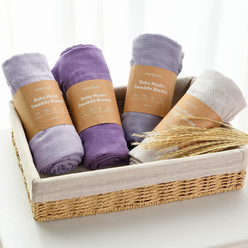 100% coton emmailloté, Mauve