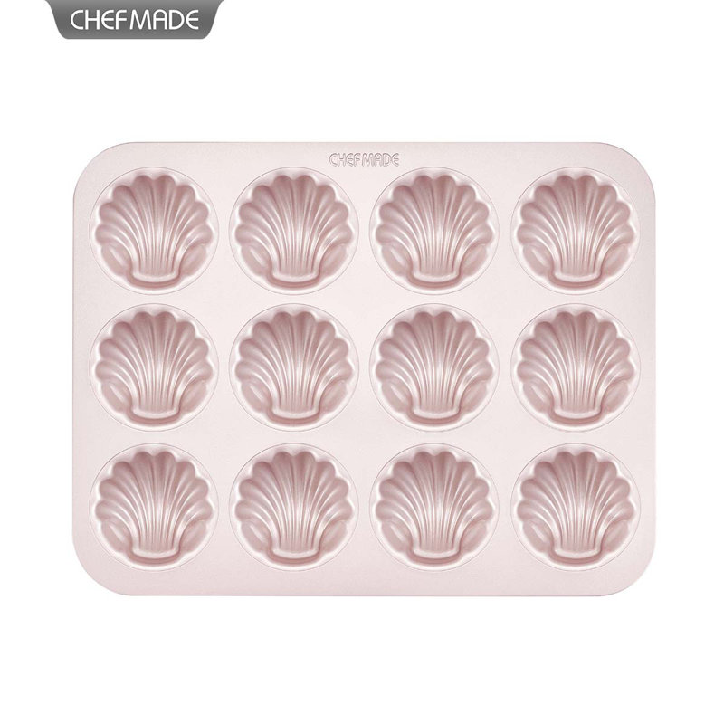 CHEFMADE 12 Cavity Madeleine Mold Cake Pan