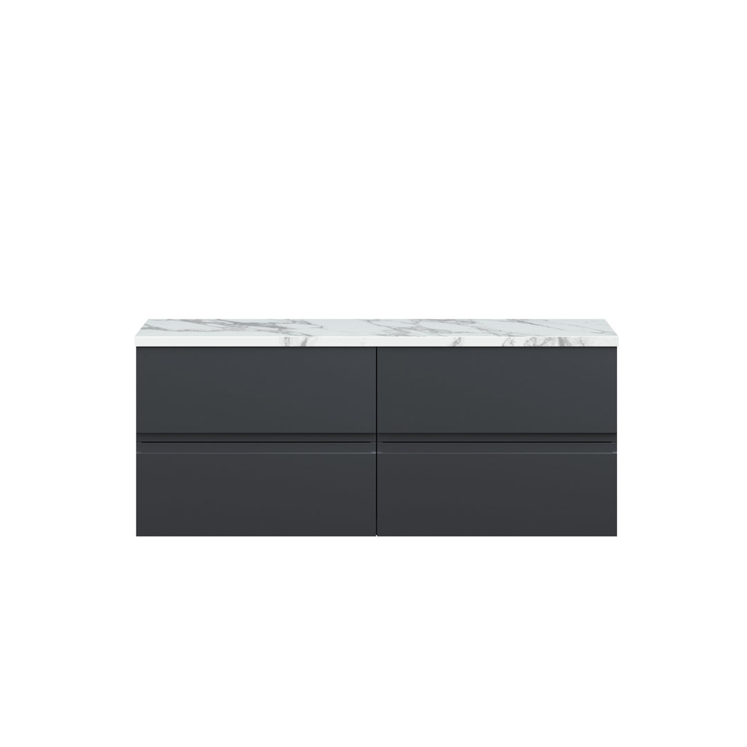 Urban 120.5cm Double Bathroom Vanity Base Only