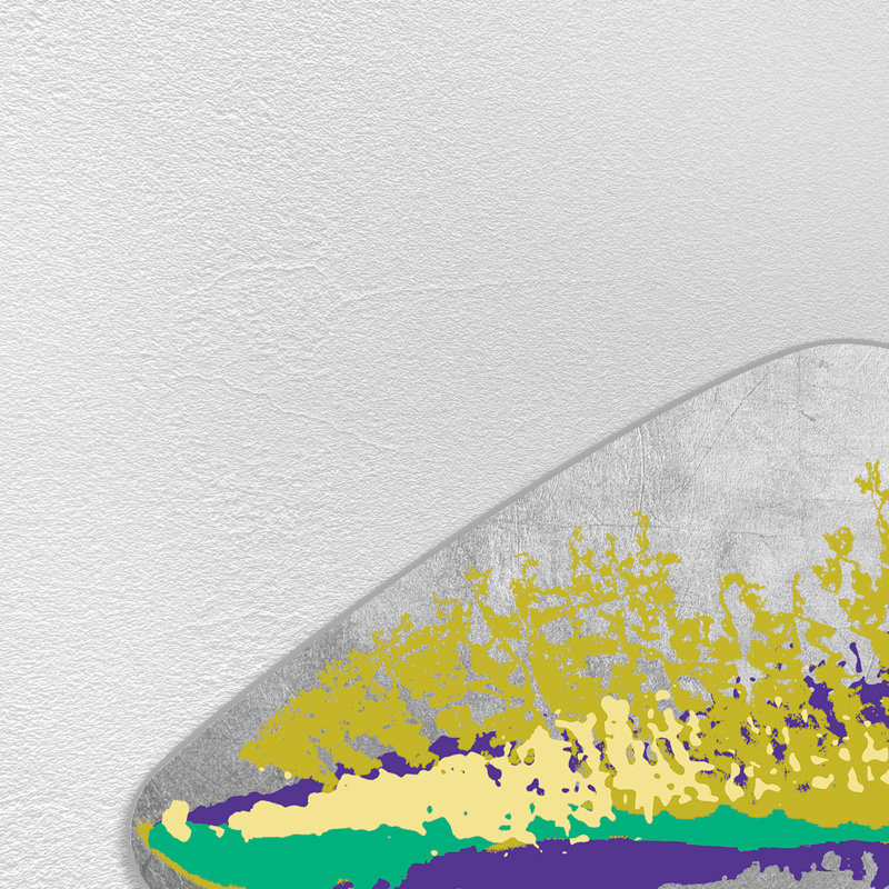 Muah! Print by Guseul Park, Yellow/Green/Purple