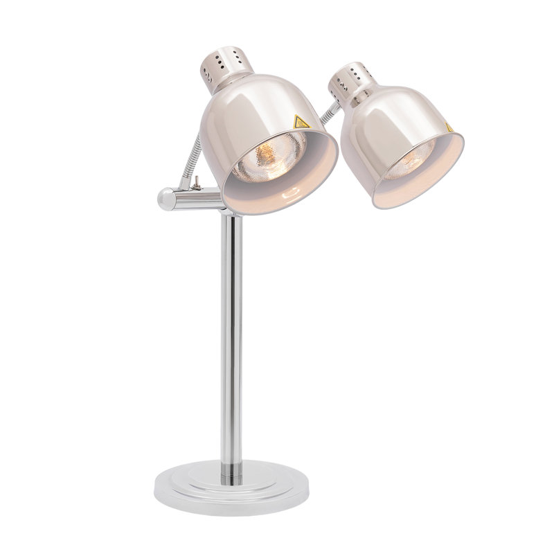 Electric Double Head Food Warmer Light
