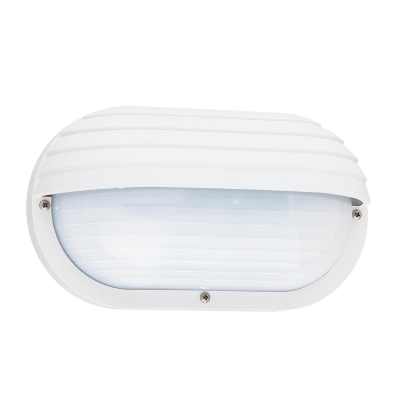 Bayside One Light Outdoor Wall Lantern from Generation Lighting , White, No