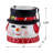 5" Nostalgic Ceramic Container - Snowman
