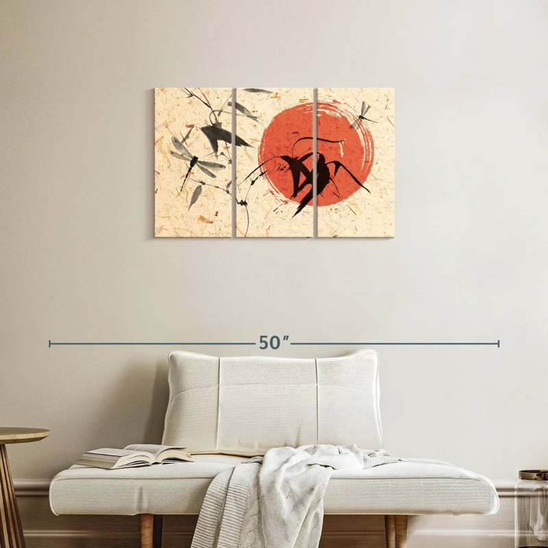 Asian Dragonfly, 20" H x 33" W