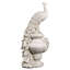 Statue de jardin paon sur une urne Castle