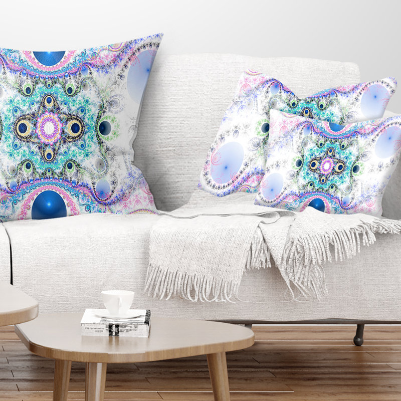 Abstract Reversible Throw Pillow